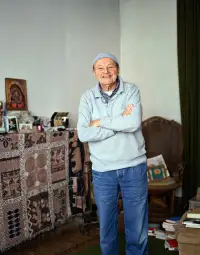 Michel Tournier,portrait, image, bild, Kai juenemann, schriftsteller, ecrivain, author, frankreich, 